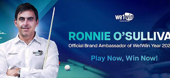 We1Win Brand Ambassador – Ronnie O’Sullivan
