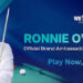 We1Win Brand Ambassador – Ronnie O’Sullivan