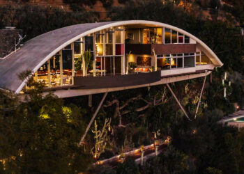 Inside a Legendary $16,000,000 Canyonside Mansion
