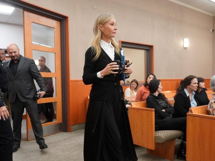 Gwyneth Paltrow’s family ski instructor testified that ‘Ms. Paltrow doesn’t go down the hill screaming’ while defending the actress’ skiing prowess during collision trial