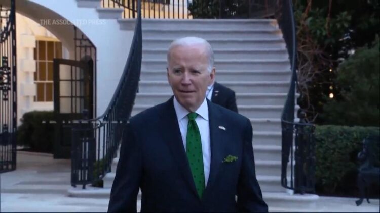 Biden’s approval dips to near low