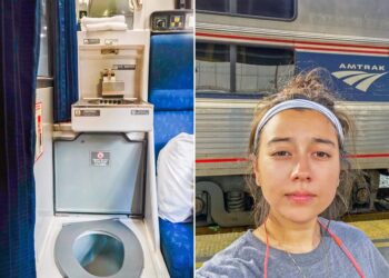 I paid $500 for a private room on a 30-hour Amtrak ride that came with 2 beds and a toilet. Take a look inside.