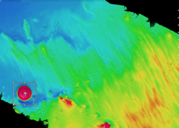 Startlingly round formation with steep, smooth sides found on seafloor off California