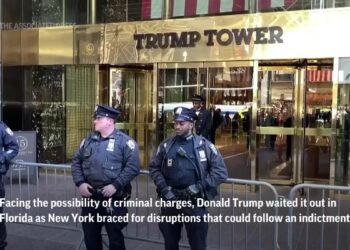 Tight security, barricades up around Trump Tower