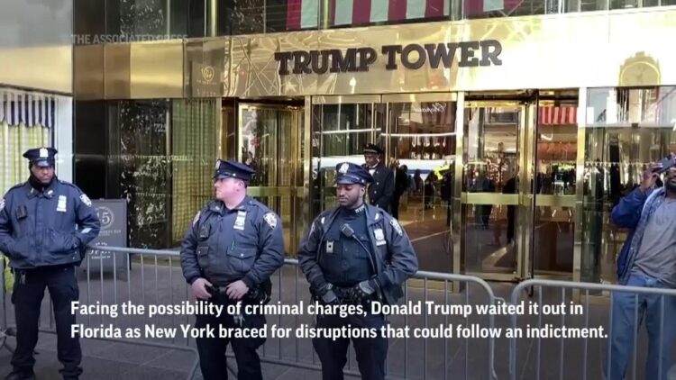 Tight security, barricades up around Trump Tower