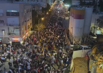 Israeli president urges immediate stop to judicial reforms as protests flare