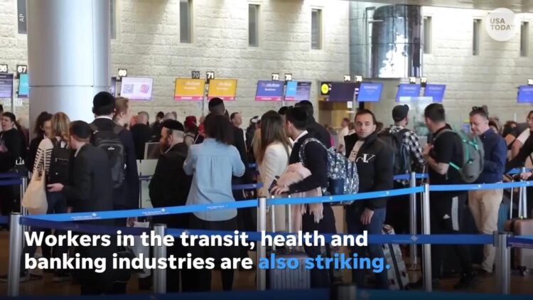 Massive protests in Israel erupt overnight against Netanyahu's judiciary reform continue