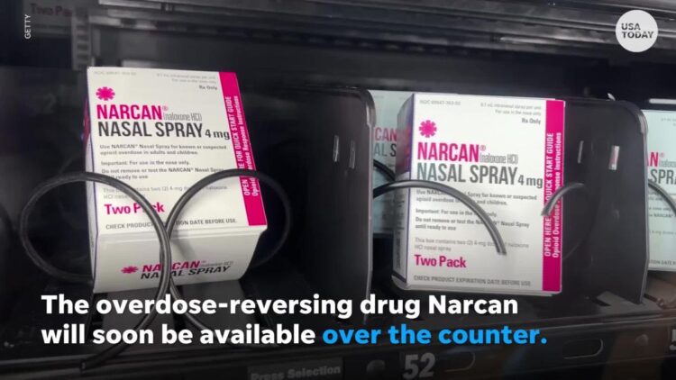 Over-the-counter Narcan approved by FDA: Here's what you need to know