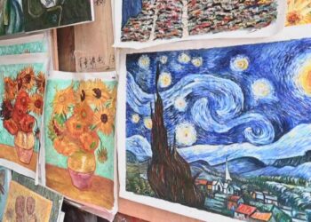 China’s ‘art factory’ painters turn from fakes to originals