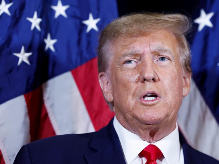 Donald Trump wants his ’74 million’ supporters to sign a petition railing against his potential arrest. Those who sign it are asked to donate $3,300 and more.