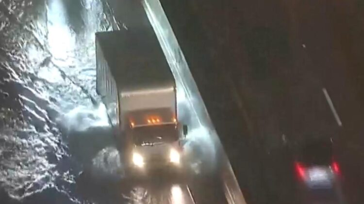 California hit by 12th atmospheric river of the season