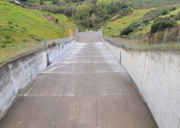 Another California reservoir just spilled for the first time in decades