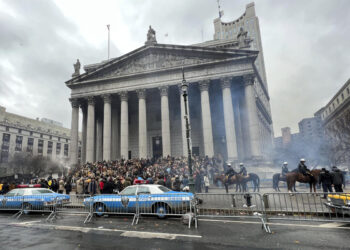 Protests erupt in NYC — not for Trump but for ‘The Joker’