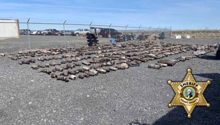 Police seize 500+ stolen catalytic converters from 2 Tri-Cities businesses