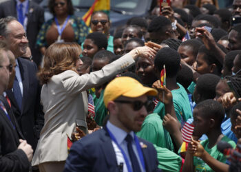 In Ghana, Kamala Harris ‘excited about the future of Africa’