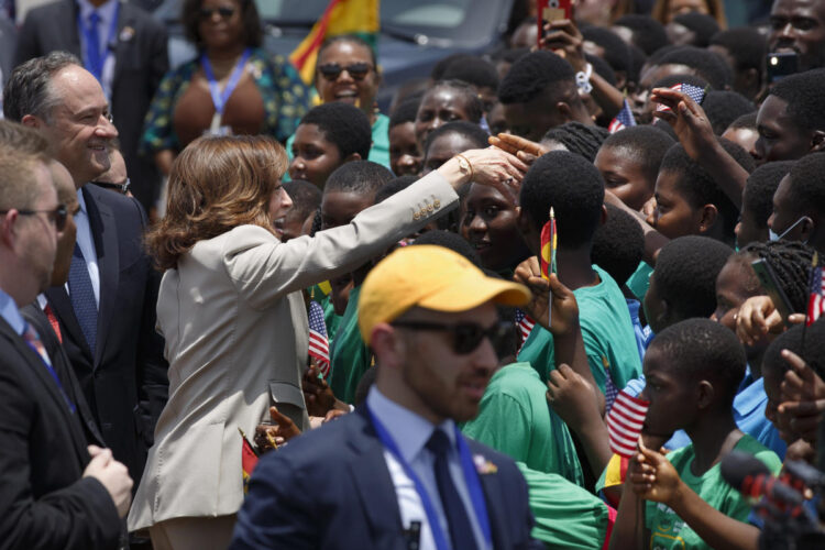 In Ghana, Kamala Harris ‘excited about the future of Africa’