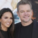 Matt Damon’s daughters make rare red carpet appearance with their parents