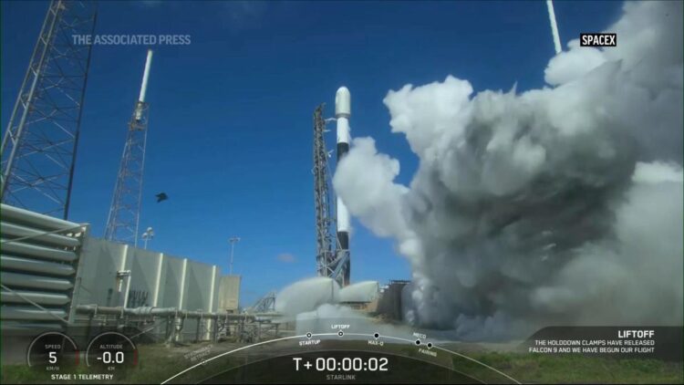 SpaceX launches Starlink satellites into orbit