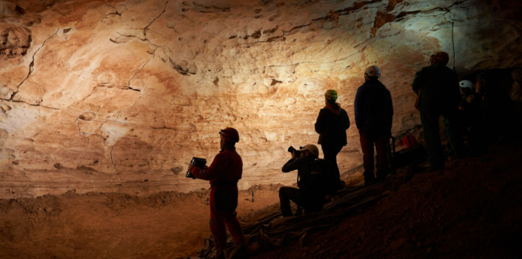 Rare and unusual cave mural — dating back thousands of years — discovered in Spain