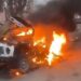 Russian police platoon commander dies after car blown up in occupied Kherson Oblast