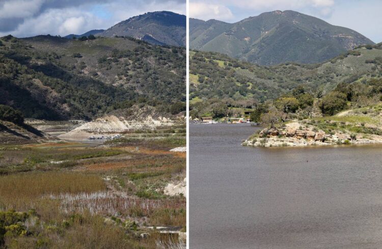 Dramatic photos show how California lake filled in just 3 months’ time