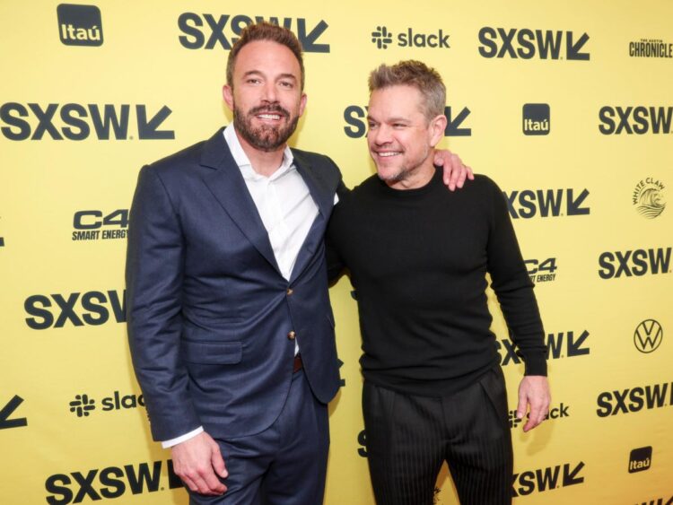 Matt Damon says he and Ben Affleck survived as struggling actors by using a shared bank account they opened in high school