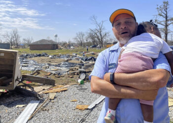 After tornado, harrowing tales of survival in Mississippi