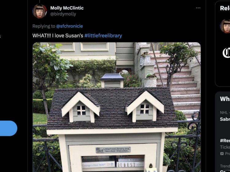 San Francisco is forcing couple to remove sidewalk ‘obstruction’ — or pay $1,400. It’s a little free library.