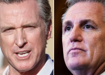 Gavin Newsom Tweets 1 Scathing Word About Kevin McCarthy’s Mass Shooting Silence