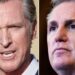 Gavin Newsom Tweets 1 Scathing Word About Kevin McCarthy’s Mass Shooting Silence