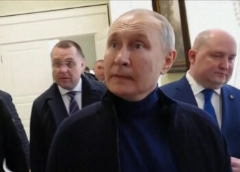 Vladimir Putin arrives in annexed city of Mariupol amid ICC’s arrest warrant