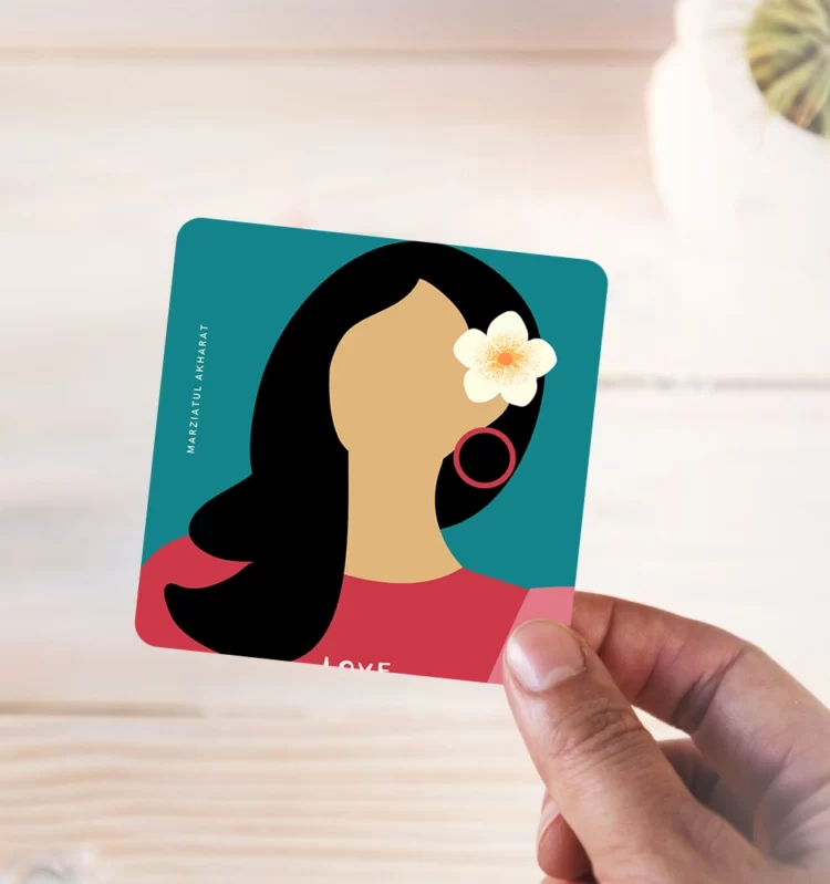 Custom Round Corner Stickers