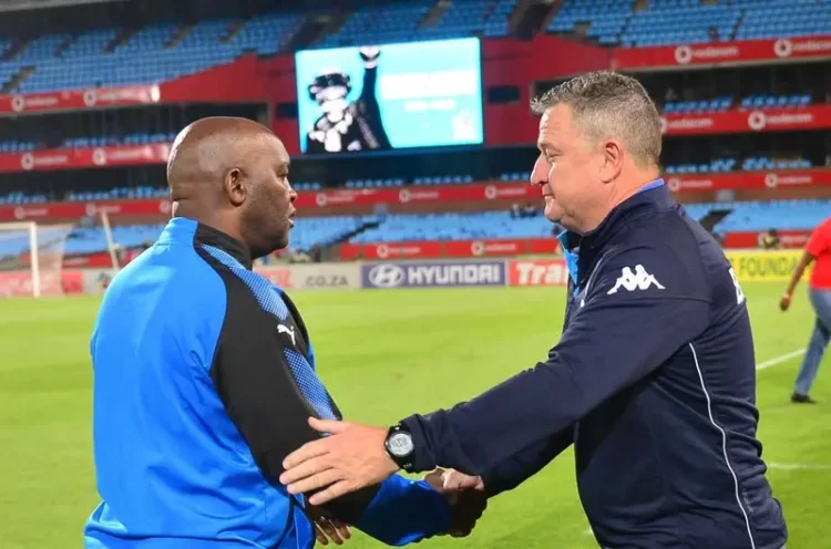 Pitso Mosimane Offers to Help Gavin Hunt Win CAF Champions League