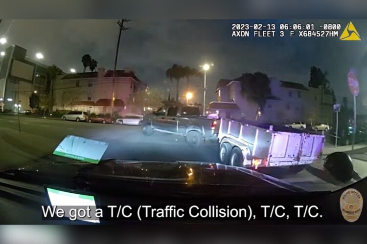 Carjacking Suspect Flees Police on Skateboard in Los Angeles