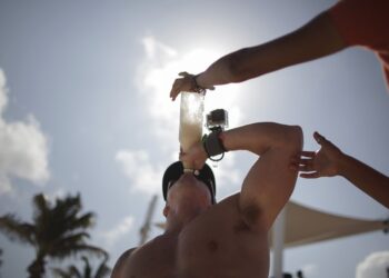 Spring Breakers Bring Mayhem to the Beach