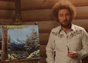 Owen Wilson on the Bob Ross-inspired “Paint”