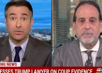 Trump Lawyer Torn To Shreds As He Flubs His Way Through Ari Melber Interview