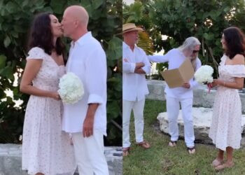 Bruce Willis’ wife marks their 14th wedding anniversary amid the actor’s dementia diagnosis with a sweet video of their vow renewal: ‘Seize every opportunity’