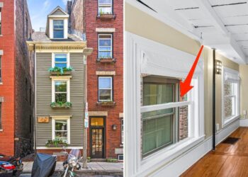 Boston’s skinniest home, which was built out of spite, sold for $1.25 million. Take a look inside.
