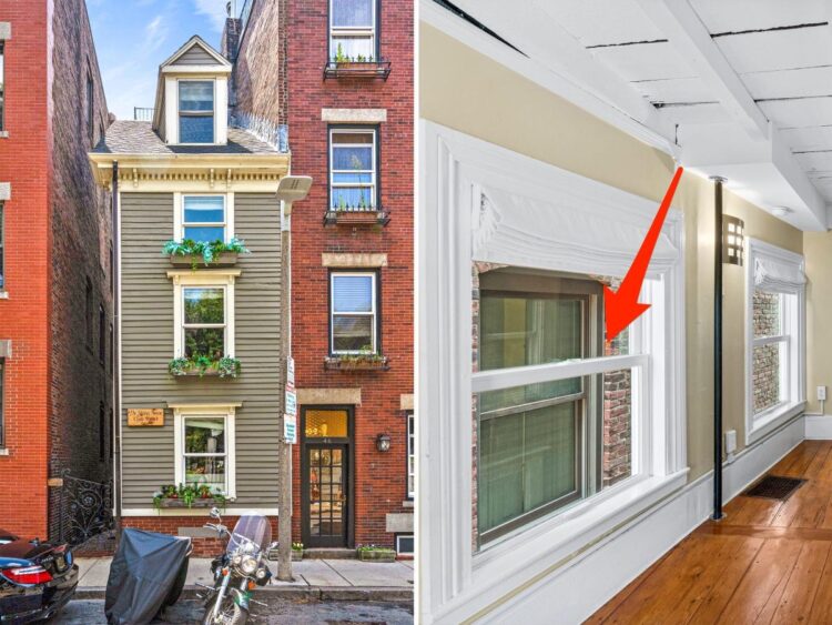 Boston’s skinniest home, which was built out of spite, sold for $1.25 million. Take a look inside.