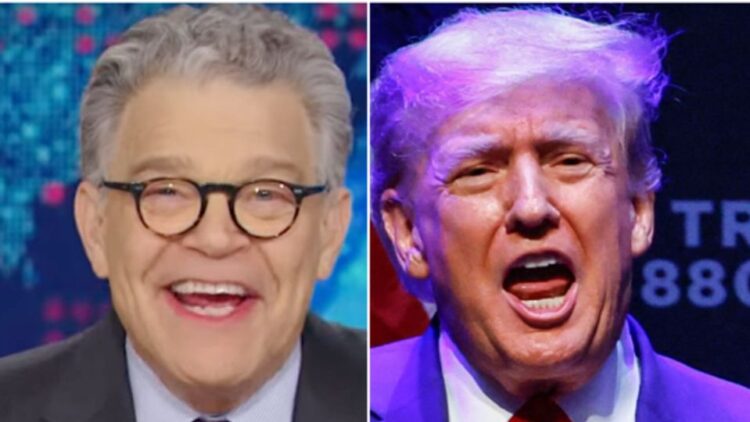 ‘Daily Show’ Guest Host Al Franken Has Picture-Perfect Trump Arrest Plan