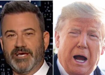 Jimmy Kimmel Fact-Checks Trump’s Crowd-Size Boast With A Damning Photo