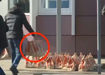 Video shows mass order of KFC arriving to Xi’s hotel during Putin visit, even though it’s supposed to have rebranded in Russia