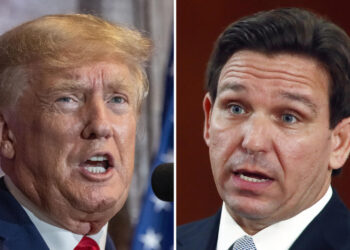 DeSantis team welcomes contrast with Trump ‘chaos’ candidacy