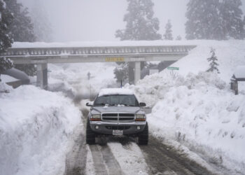 No telling how much more snow coming for Sierra Nevada
