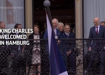 King Charles III makes symbolic visit to Hamburg