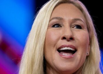 Marjorie Taylor Greene Calls Cops on Heckler With Whistle