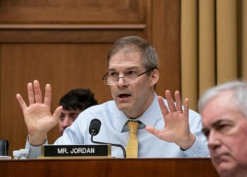 GOP Rep. Jim Jordan says he can’t comment on Trump’s post threatening violence because he’s unable to read it without his glasses