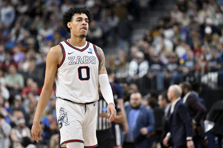 Zags’ Strawther may jump to NBA after sad ending in Vegas