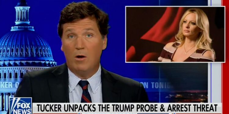 Tucker Carlson Laughed Out Of The Room With Eyebrow-Raising New Trump Defense